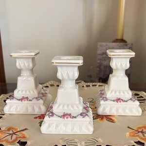 Vintage Westmoreland Candle Holders